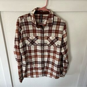 Kuhl Women's Large Tess Flannel.